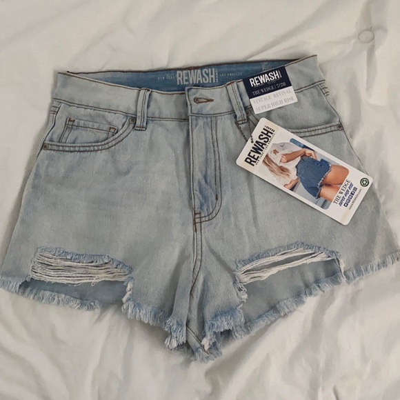 Rewash Pants - Rehash Brand women’s jean shorts